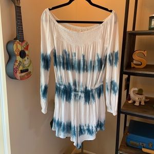 tie-dye romper